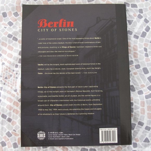COMICS & GRAPHIC NOVELS | Berlin: City of Stones: Book One by Jason Lutes - Picture 10 of 14